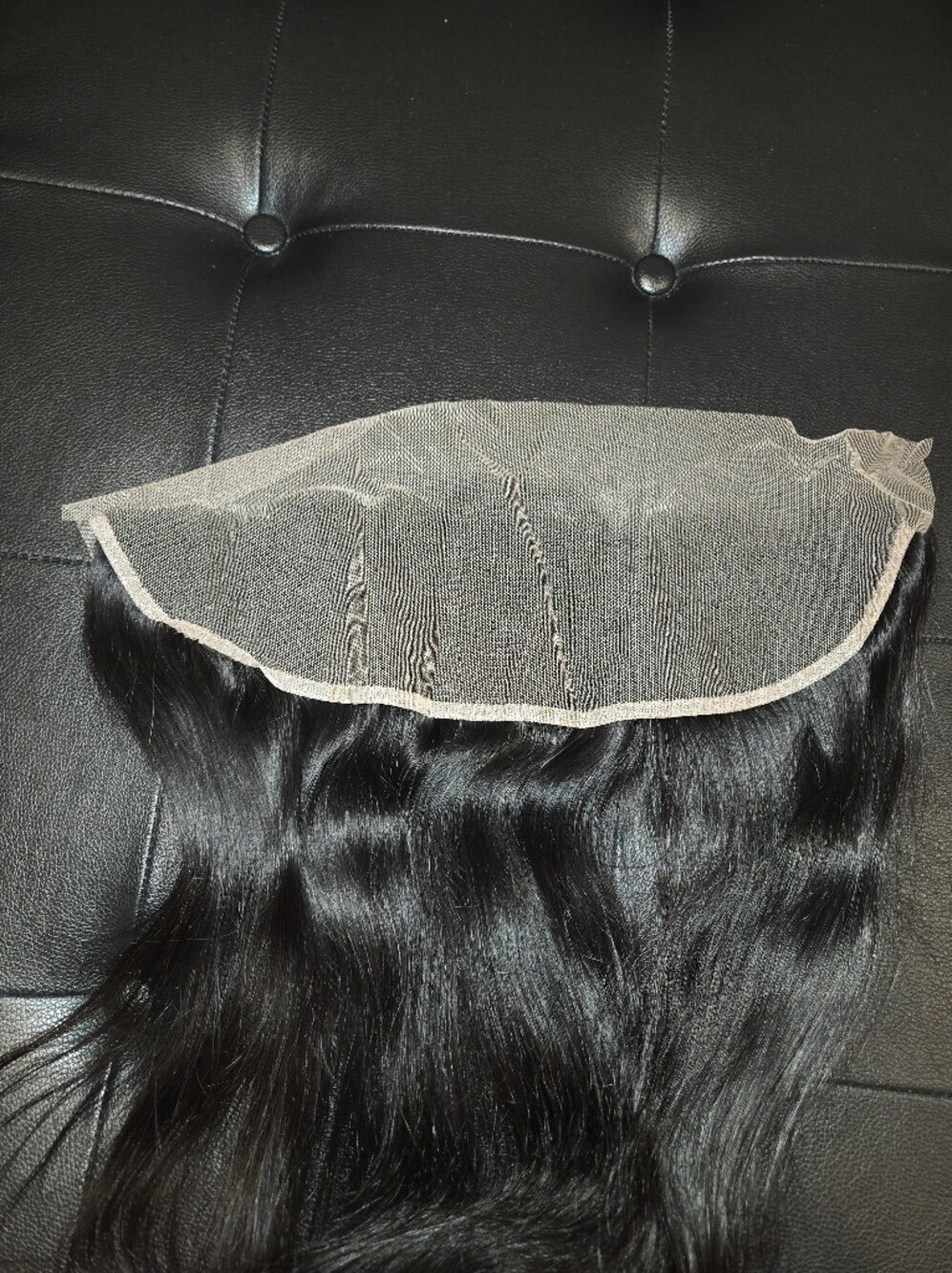 14" Virgin Malaysian 13x4 Straight Lace Frontal - Picture 4 of 4